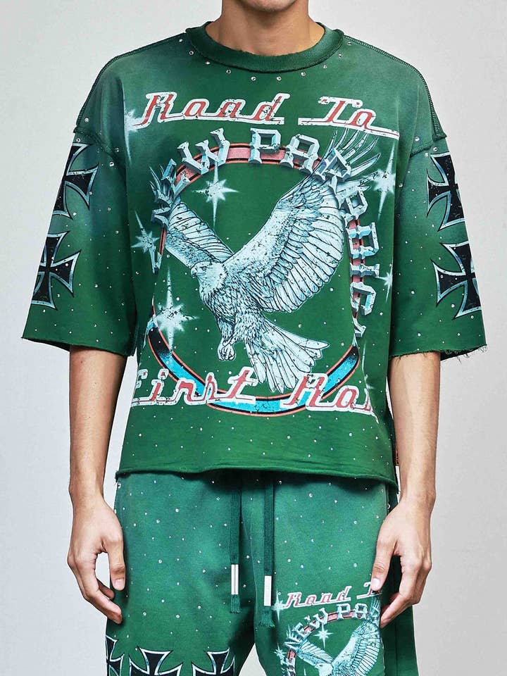 NEW PARADIGM IRON FAITH TEE for wholesale by First Row