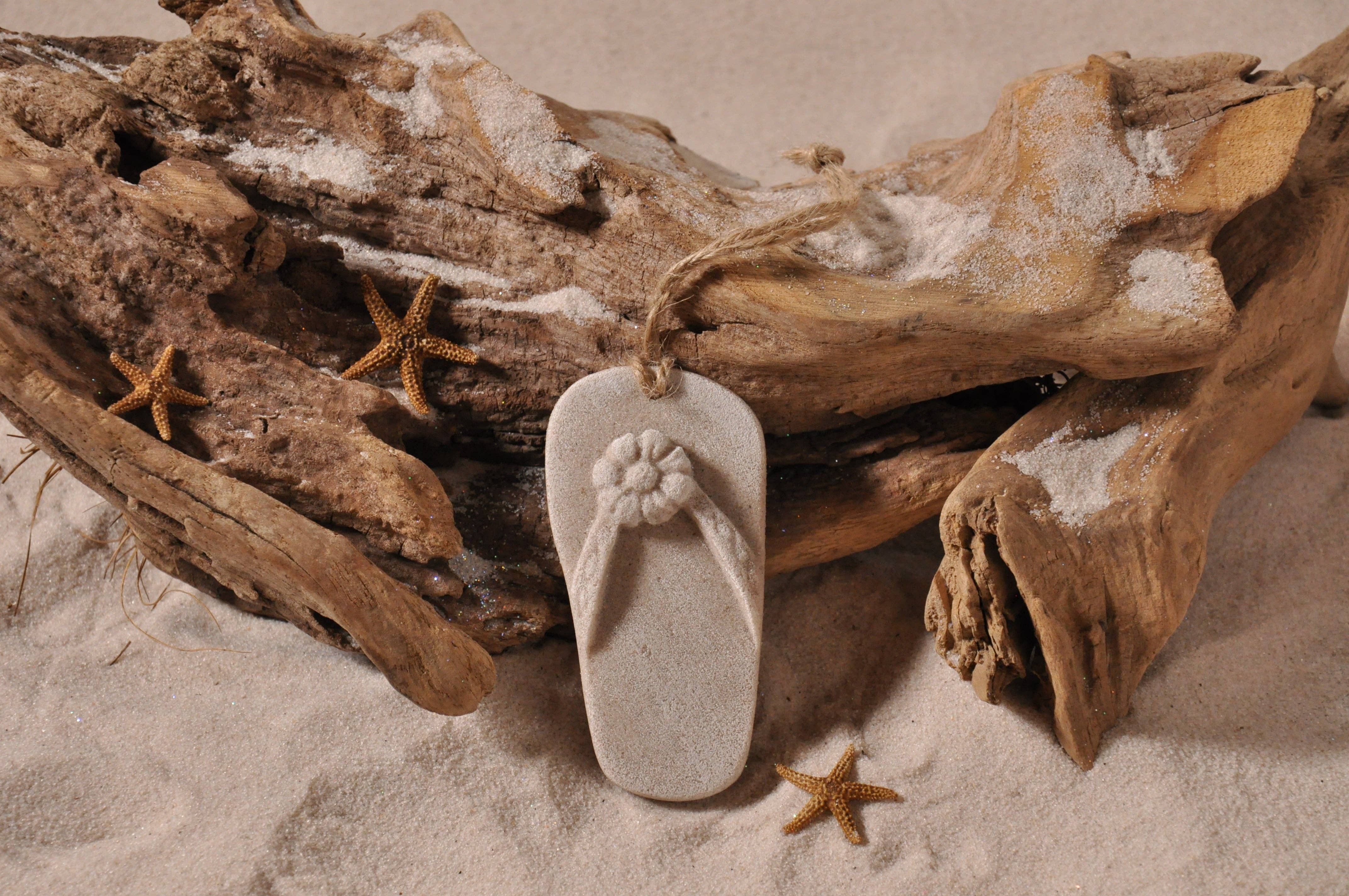 The Sand Store by Creative Artworks, Inc. - Wholesale Ornament - Flip Flop Sand Ornament5