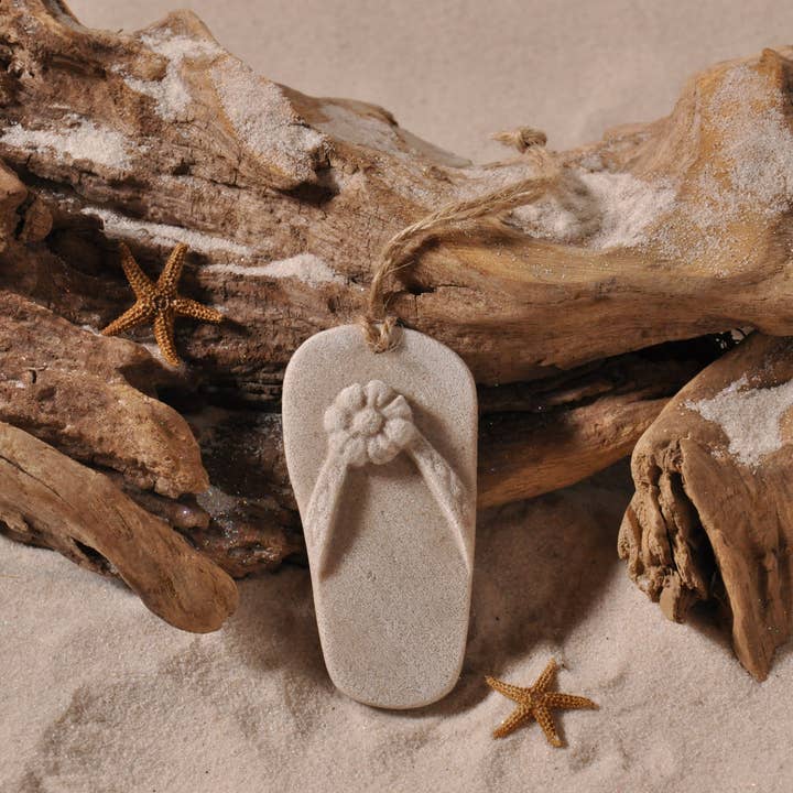 The Sand Store by Creative Artworks, Inc. - Wholesale Ornament - Flip Flop Sand Ornament5