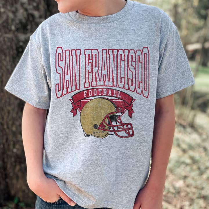 Par.tees by Party On! - Wholesale Screen Printed T-Shirt - Women's - Football Team Vintage Hometown retro Game Day Graphic Tee1