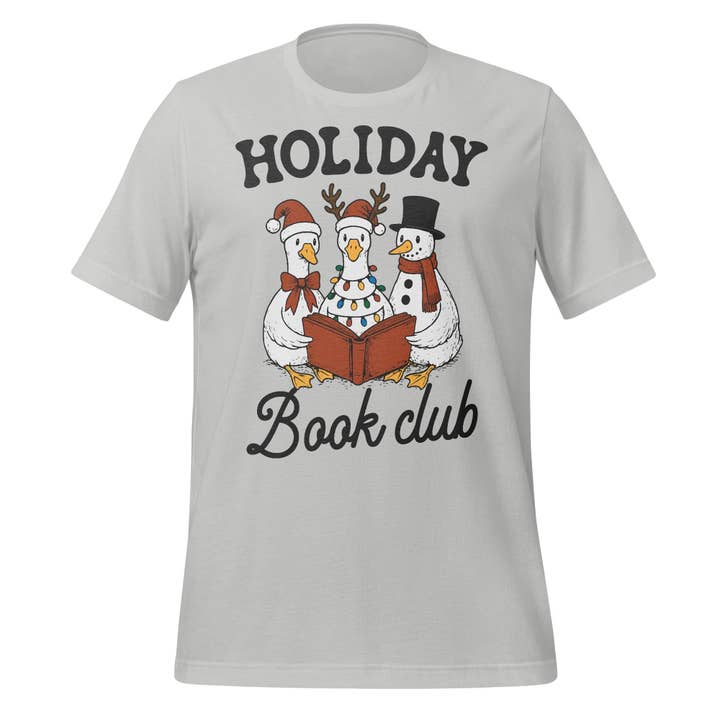 Holiday Book Club Tee for wholesale by MagicMerchEmporium