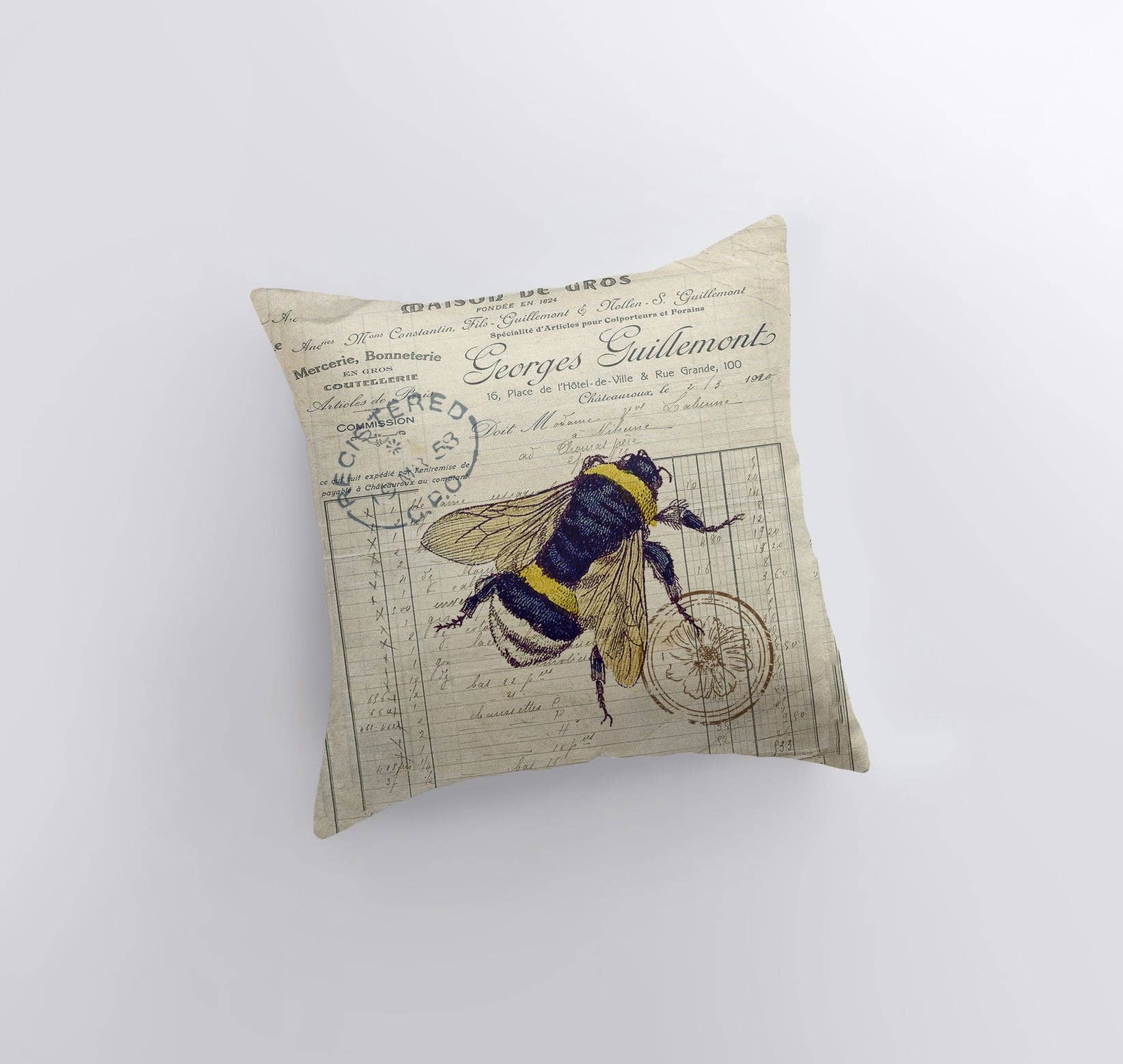UniikPillows - Vendita all'ingrosso Fodera cuscino decorativo - Ape | Honey Bee | Federa per cuscino | decorazione della casa | Bumble Bee | insetti | decorazione estetica della stanza | decorazione rustica | regalo2