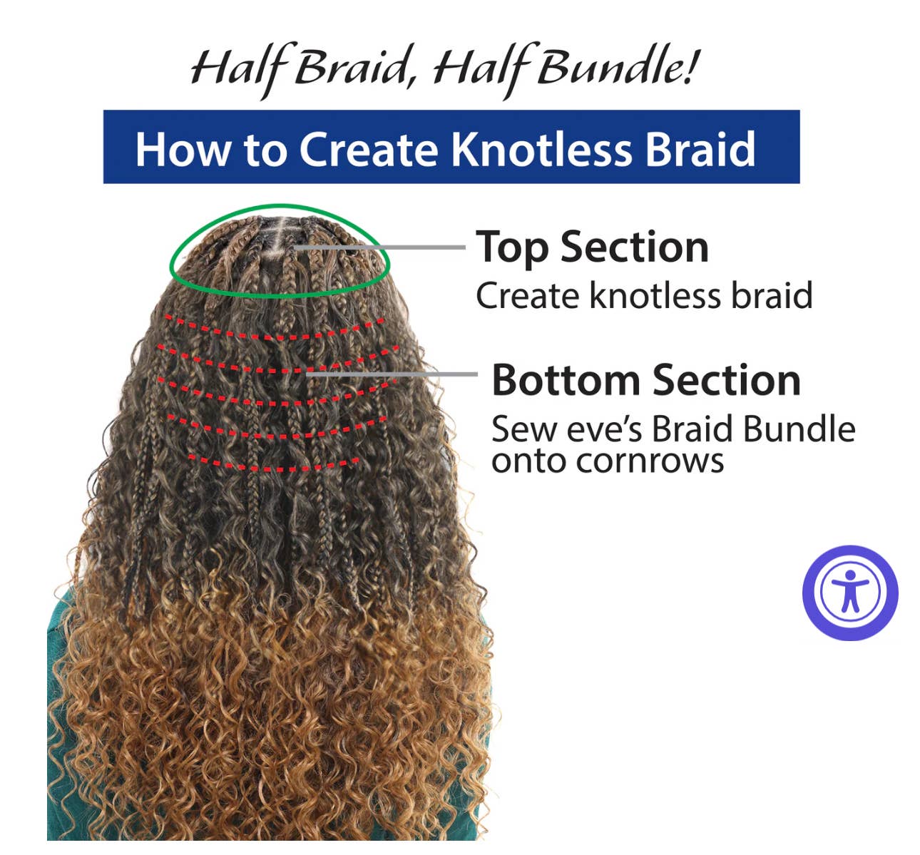 GIFTHAIRS BEAUTY STORE - Wholesale Haar extensions - Boho boxvlecht bundel 56 cm4