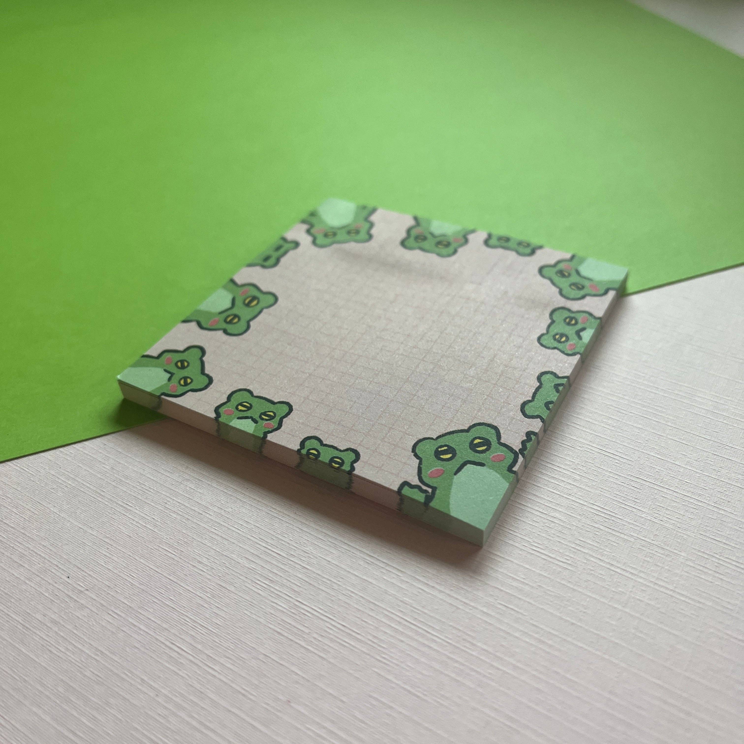 Frogblobs - Wholesale Sticky Notes - Peeping Frogs Sticky Note1