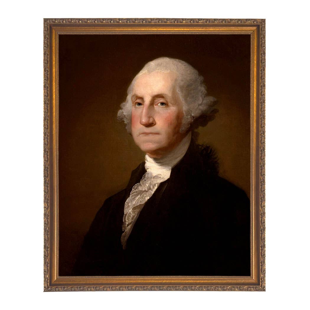 Madison Bay Co. - Historical Home Decor Reproductions - Wholesale Art Print - George Washington by Gilbert Stuart Vintage Painting Print15