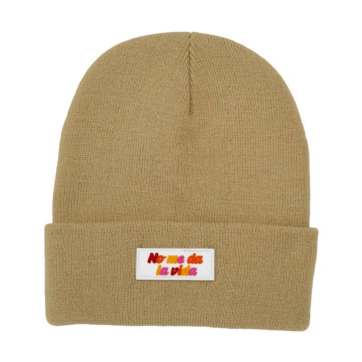 Mössa "jag hinner inte med" naturfärgad för wholesale av Fisura