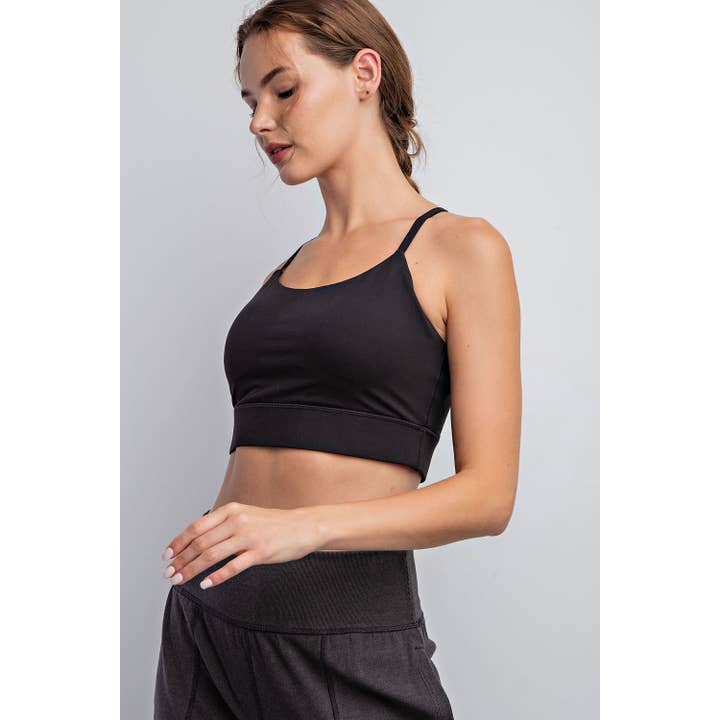 Rae Mode - Wholesale Sports Bra - Women's - BUTTER SPORTS BRA WITH ADJUSTABLE STRAP3