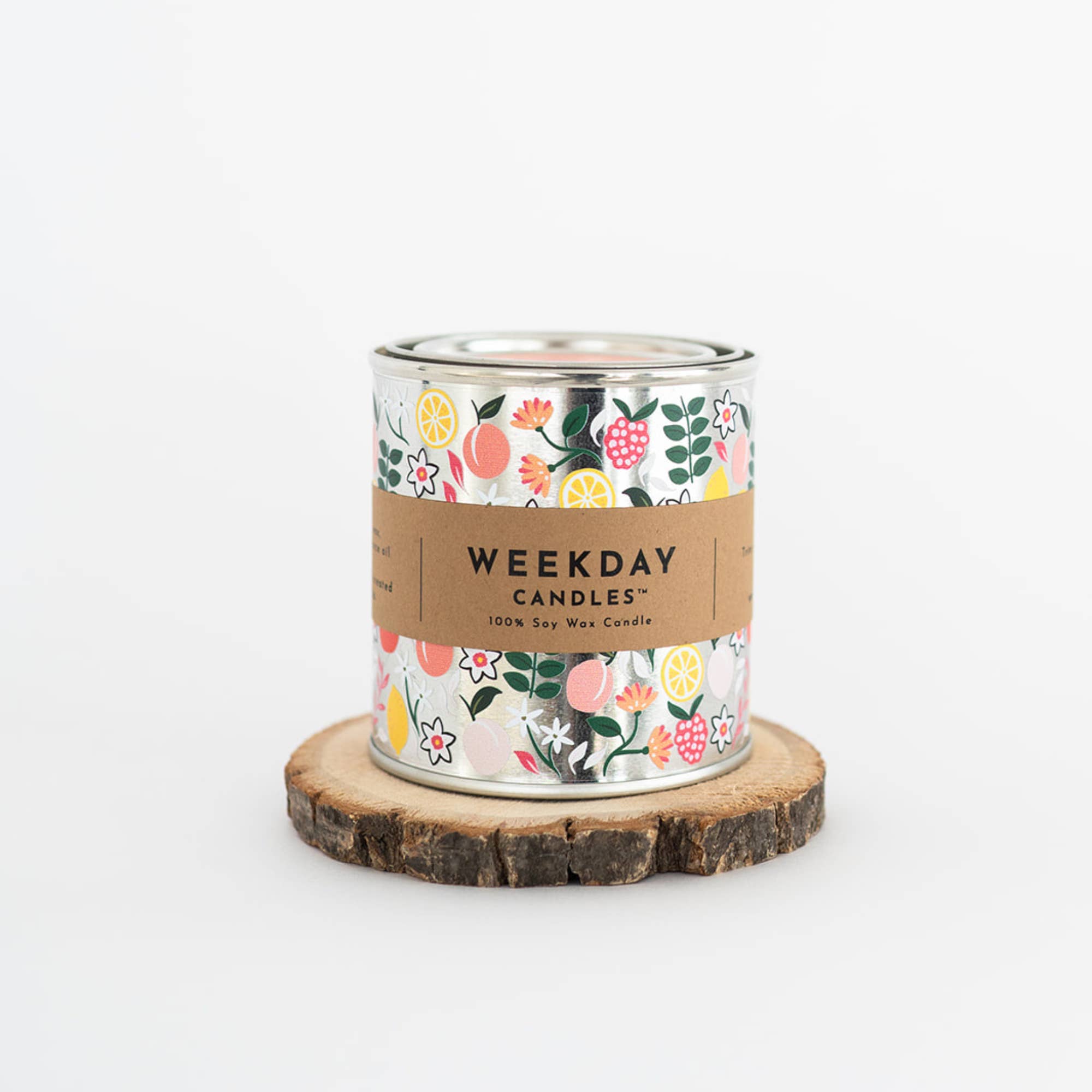 Weekday Candles - Vente Bougie en bocal - Bougie en boîte de peinture Orchard