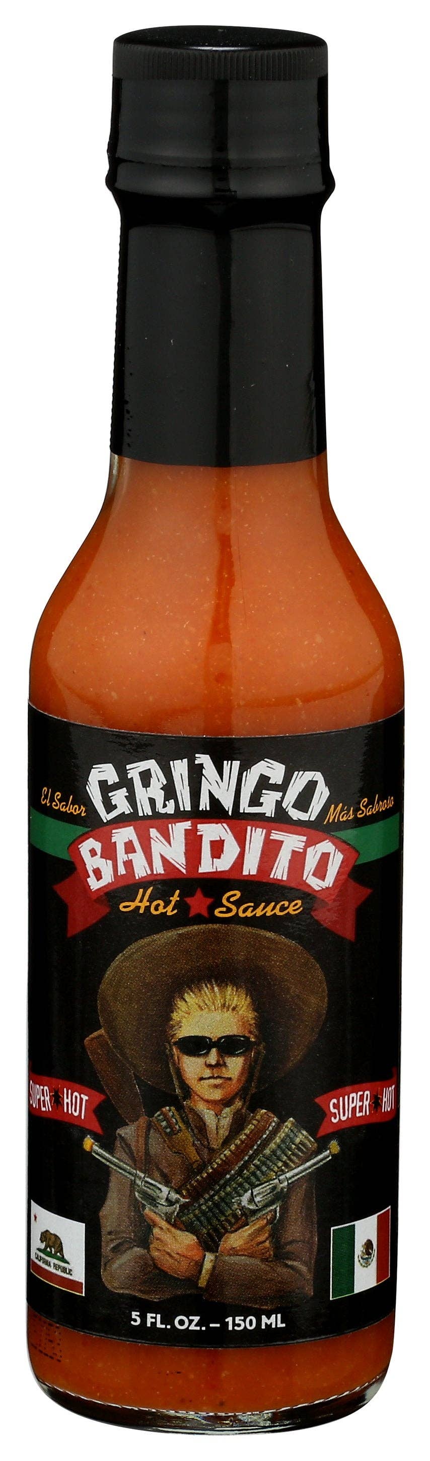 Everyday Supply Co - Wholesale Hot Sauce - GRINGO BANDITO SAUCE SUPER HOT - Case of 120