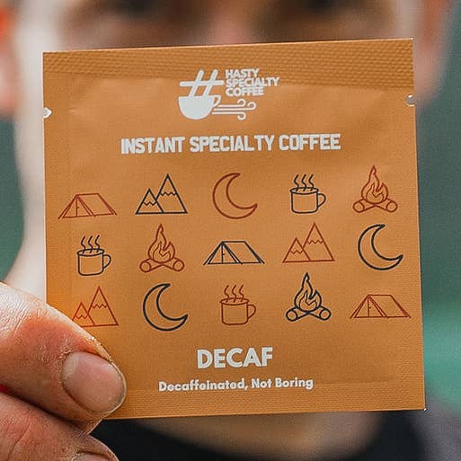 Decaf Coffee Boxes for wholesale by Hasty Coffee Company
