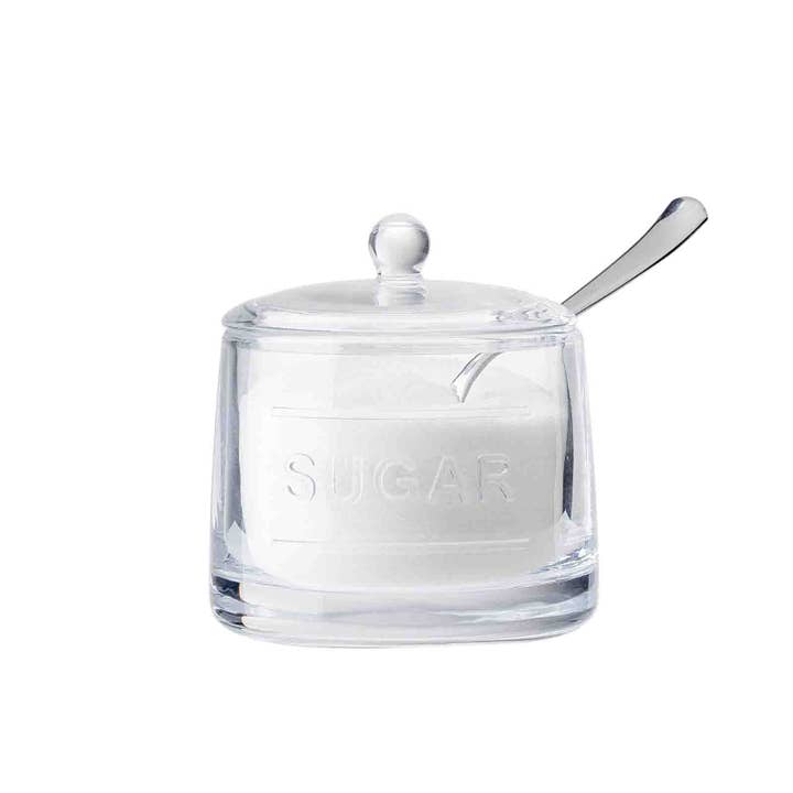TableCraft Products Company - Wholesale Jar - 8 ounce Glass Sugar Jar with Lid4