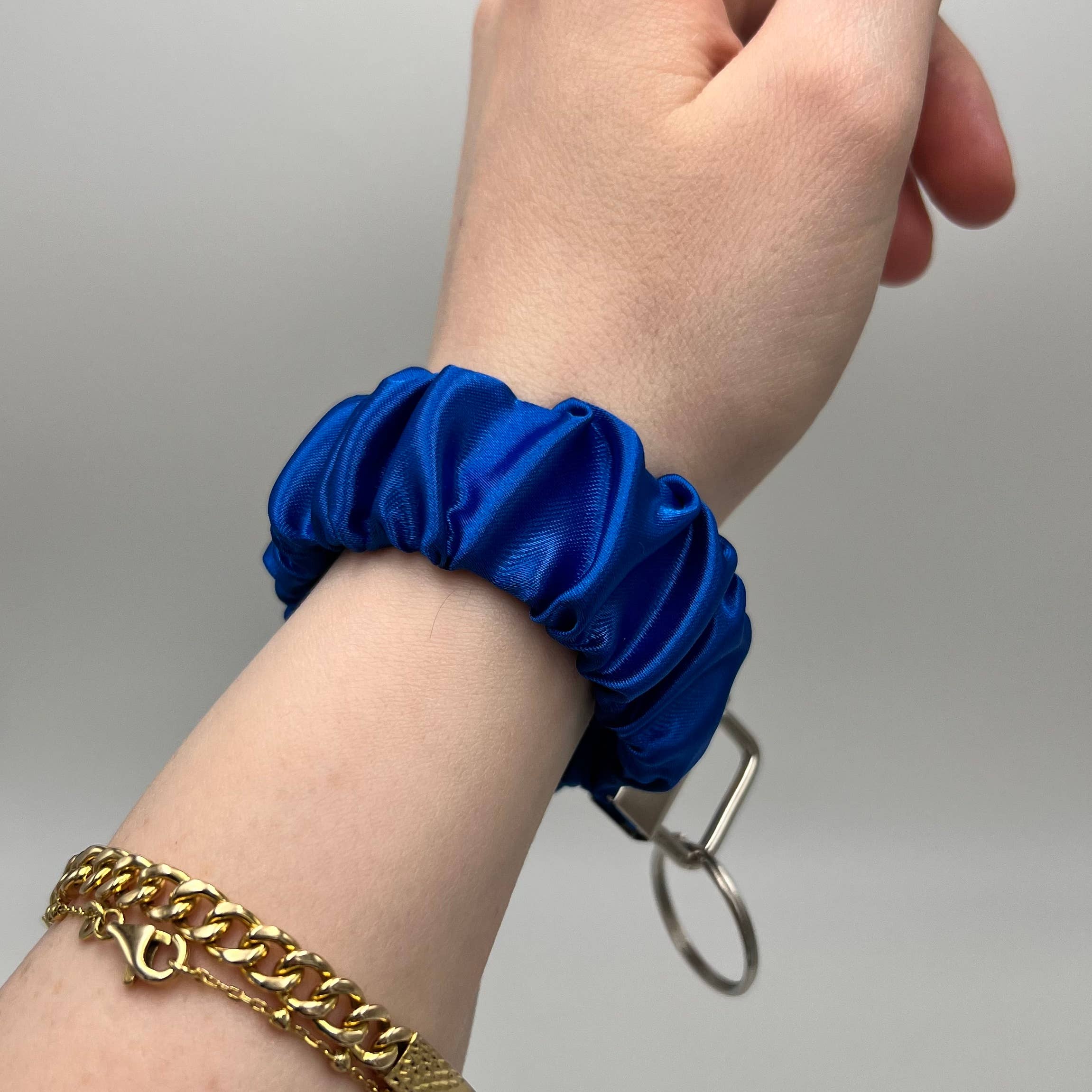 The Sticker Lab – wholesale Keychain – Women's – Flamingo Scrunchie Keychain Cotton Wristlet1