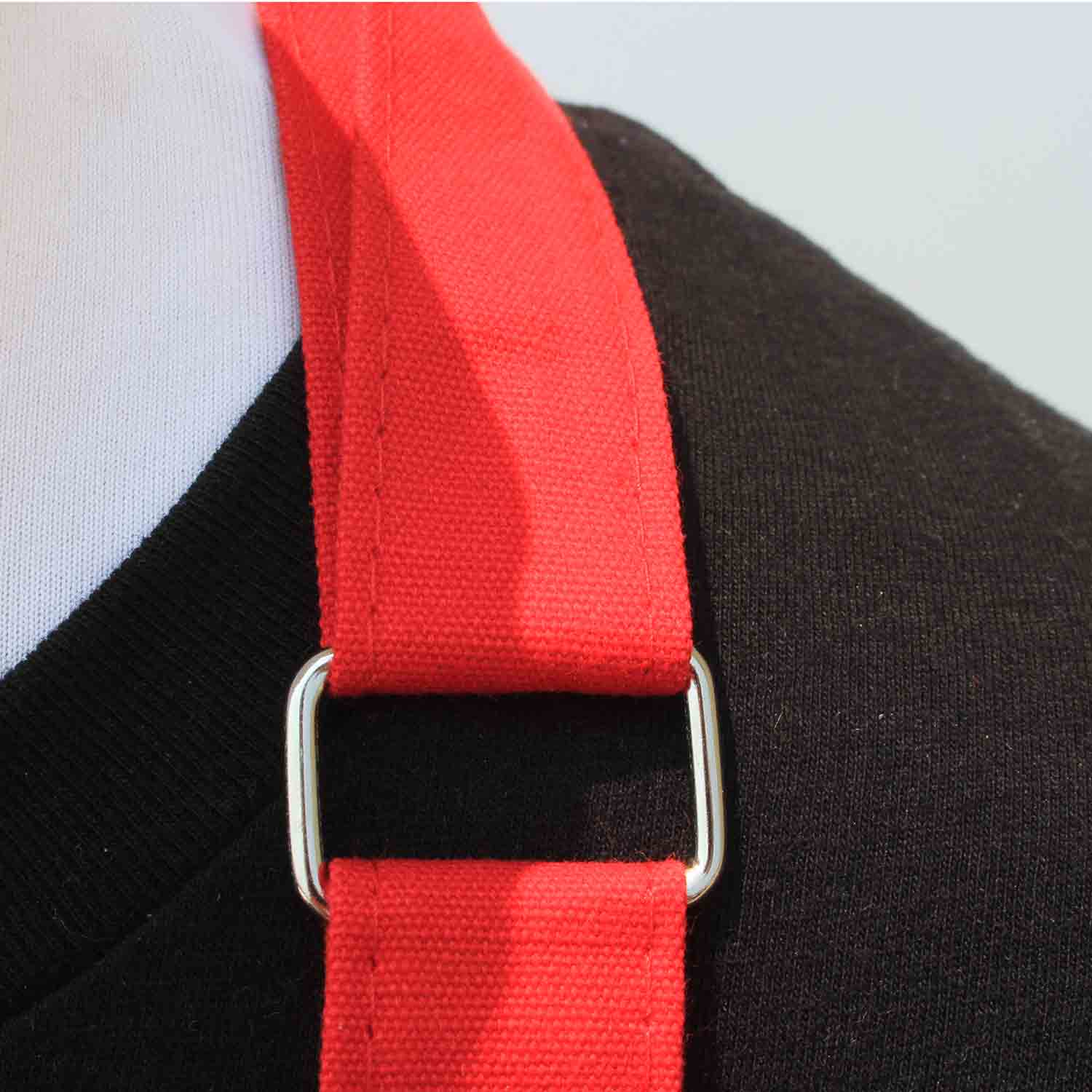 Summitbaking - Wholesale Apron - Kids - Holiday / Christmas Baking Crew Red Apron- Child CASE OF 32