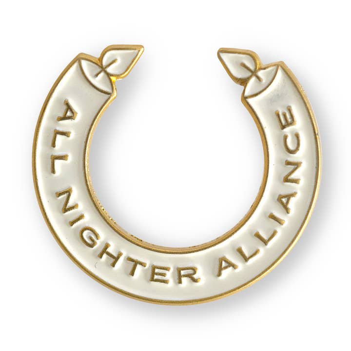 All Nighter Alliance Enamel Pin for wholesale by Final Final