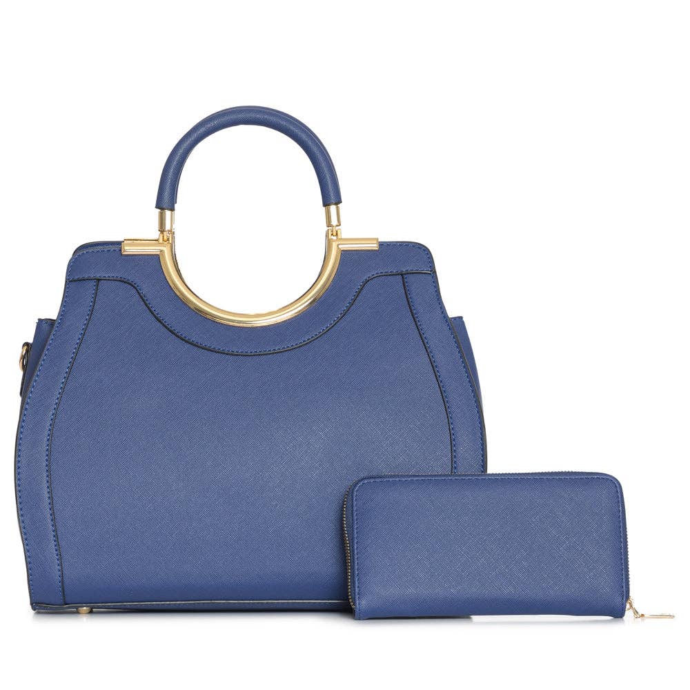 M&M HANDBAGS, LLC. - Wholesale Tote Bag - Women's - T2549 2 IN 1 Tote Bag PVC8