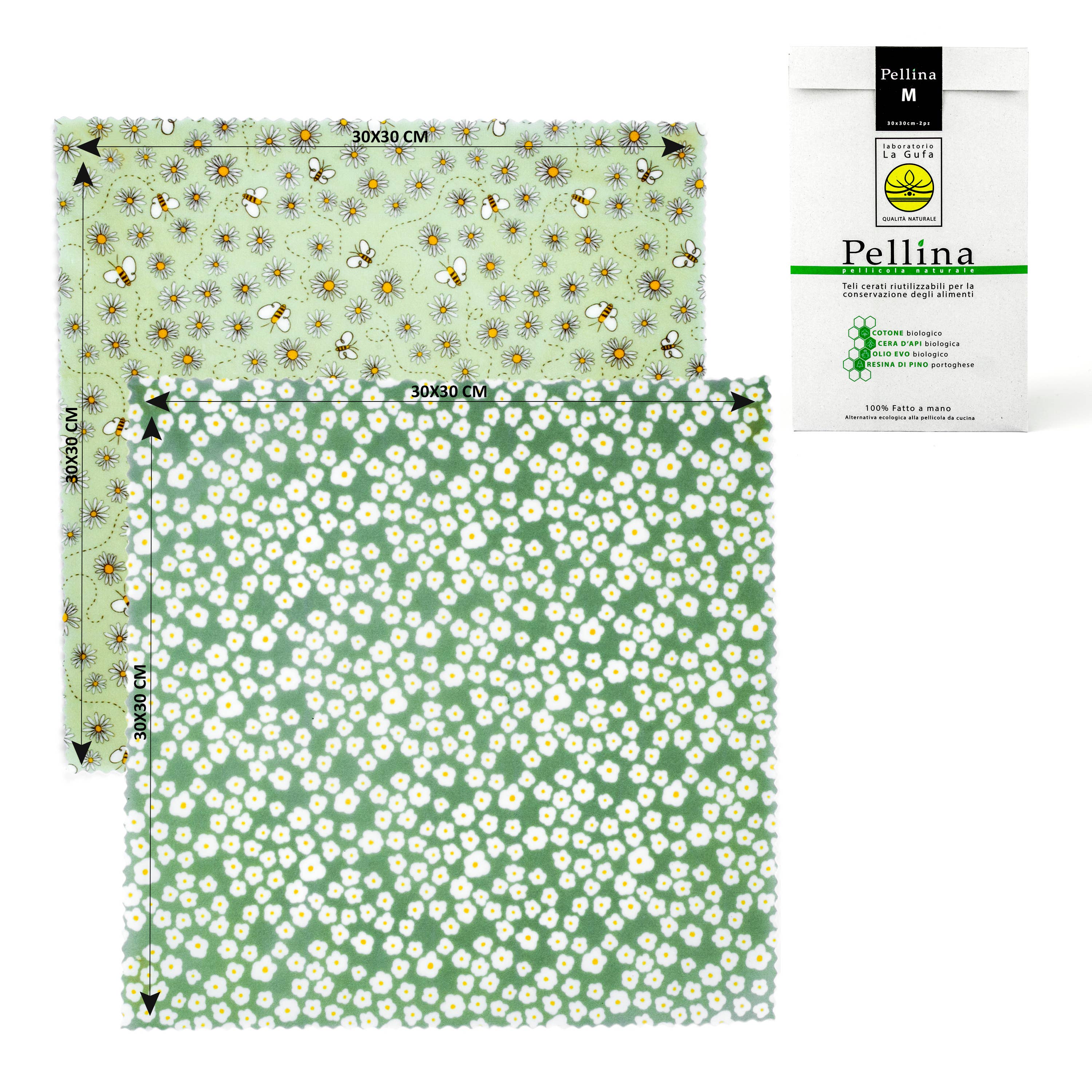 Laboratorio La Gufa - Wholesale Food Storage Wrap/Bag - Pellina Pack M- 2 pieces2