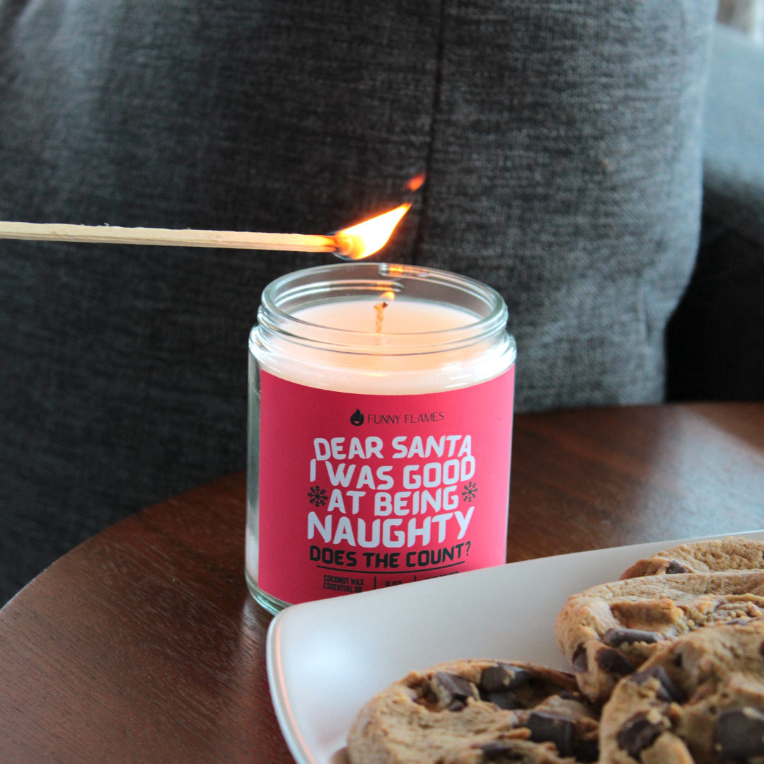 Funny Flames Candle Co - Les Creme - Wholesale Jar/Filled Candle - Holiday 2025 Best Sellers Collection 9oz Candles12