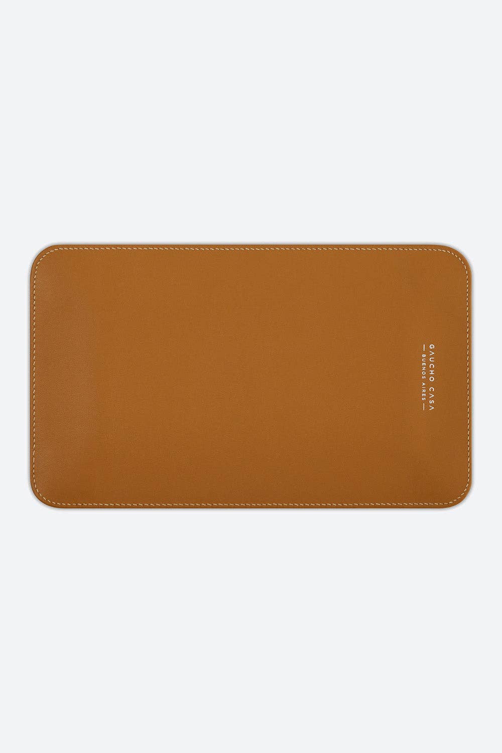Gaucho Buenos Aires – wholesale Decorative tray – Medium Rectangular Leather Valet Tray in Apricot3
