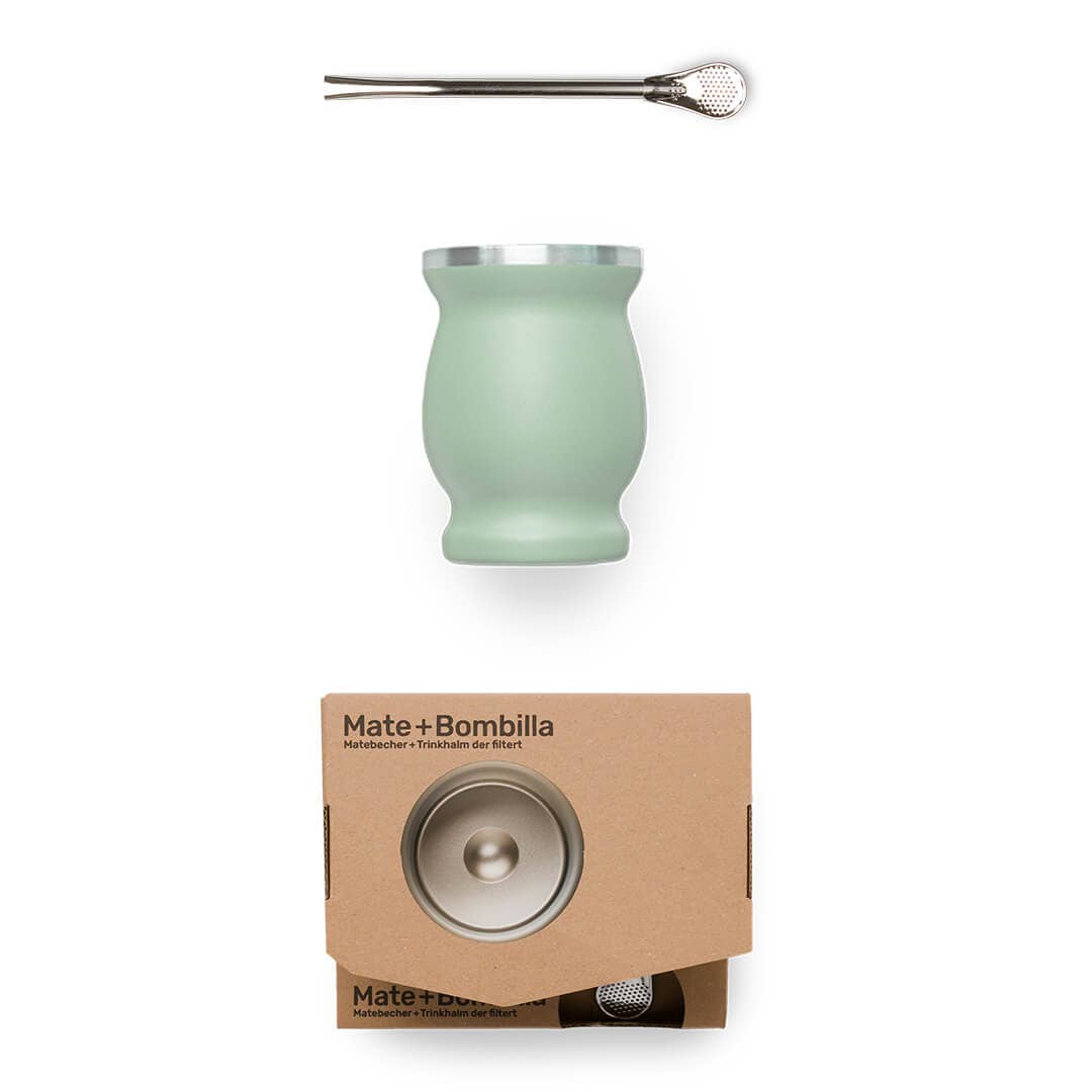 caamate. - Venta al por mayor Juegos de té  - Set de mate y bombilla de acero inoxidable3
