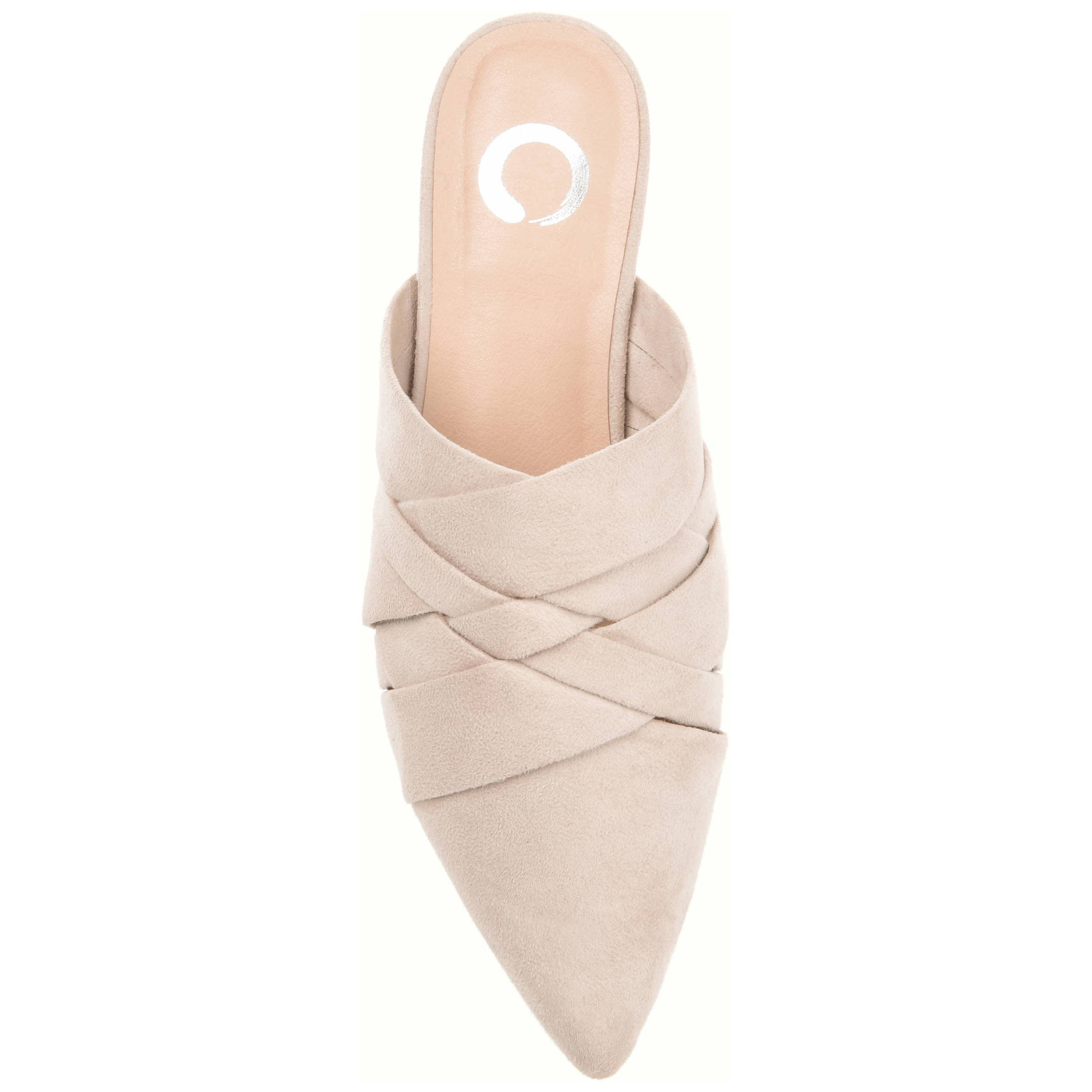 Journee - Wholesale Mules - Women's - Kalida Kitten Mule Flats In Faux Suede7