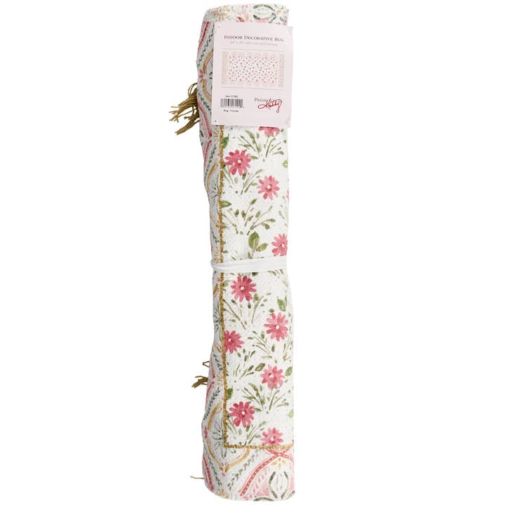Primitives by Kathy - Wholesale Area Rug - Pink Floral Rug