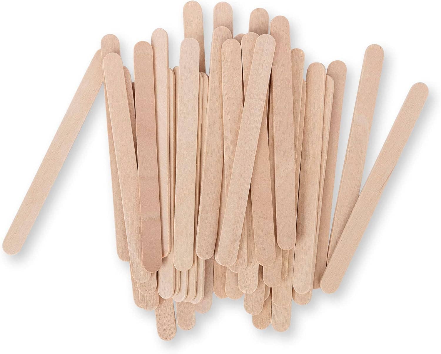 The Toy Group - Wholesale Art Set - Kids & Baby - Darice 2000 Pcs Popsicle Stick, 4.5" Natural Wood sticks3