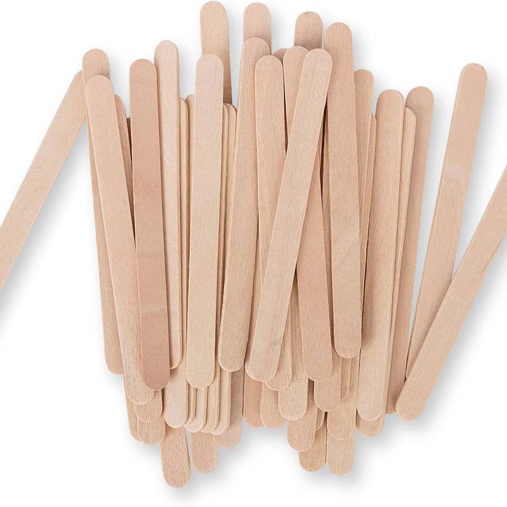 The Toy Group - Wholesale Art Set - Kids & Baby - Darice 2000 Pcs Popsicle Stick, 4.5" Natural Wood sticks3