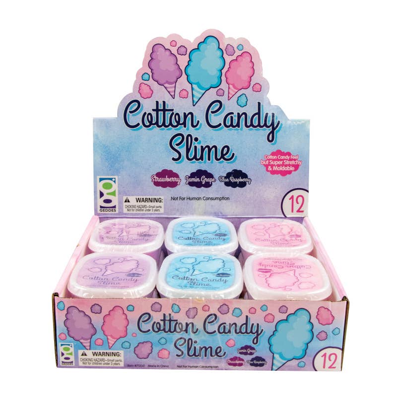 Geddes - Wholesale Putty/Slime - Kids - Cotton Candy Slime 12/display5