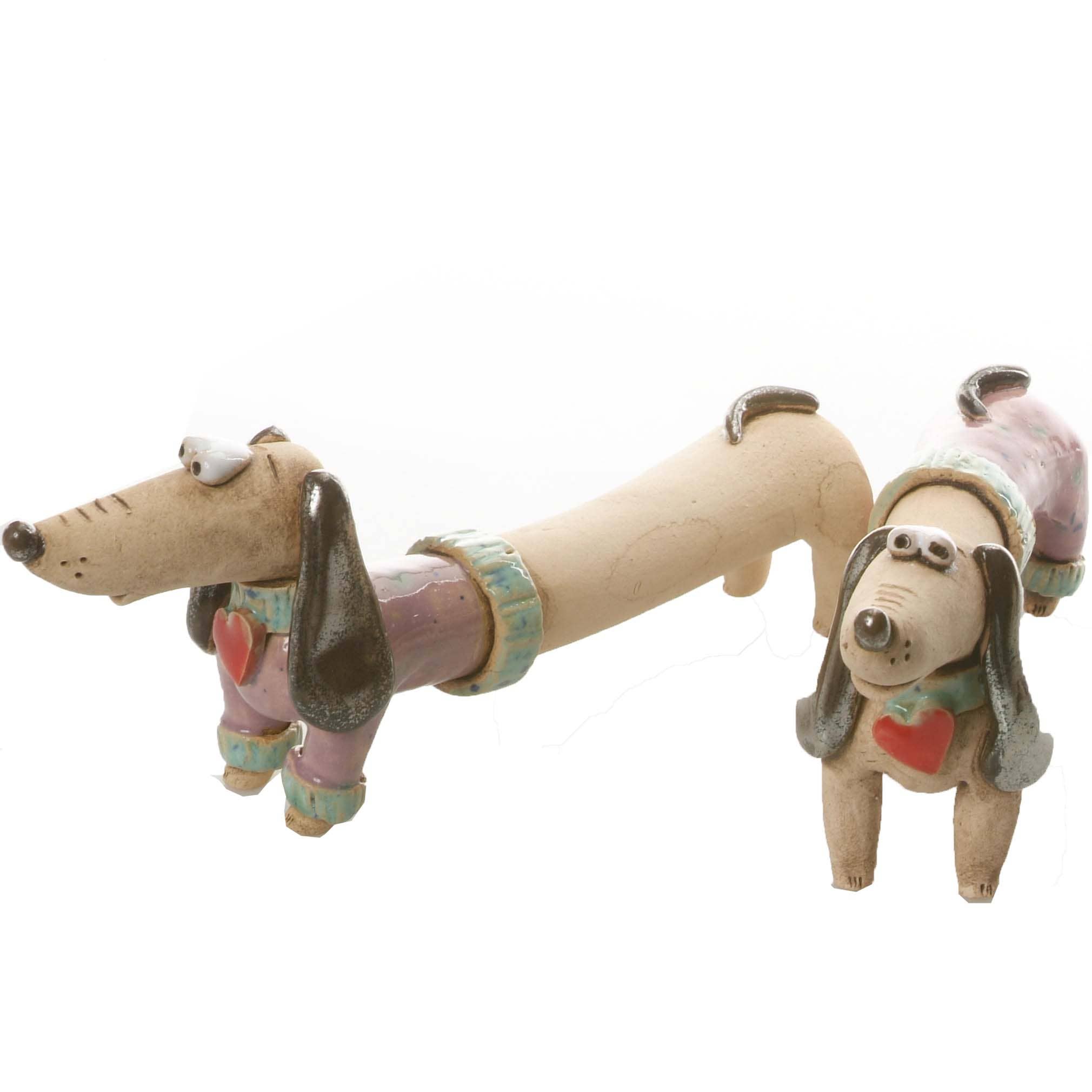 Enigma Supplies - Wholesale Decorative Figurine - Mr & Mrs Dash Dachshunds Ceramic Figurine | Various Colours6