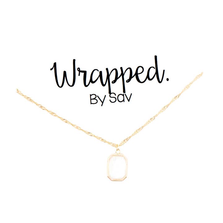 Kiana Necklace for wholesale by Wrapped. By Sav