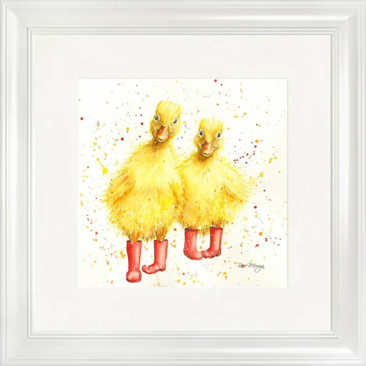 Darlene and Dulce Square Framed Print (13" or 19") for wholesale by Bree Merryn Art Ltd