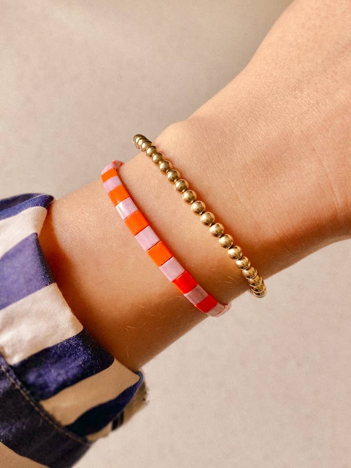 Big Gold BUBBLES Armband - gold filled - wasserfest für den Großhandel von SAN SAN