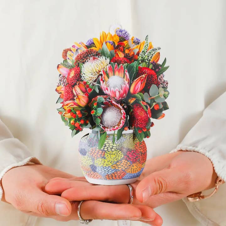 PetalPal - Wholesale Artificial Flowers - Mini Illawarra Essence Pop-Up Bouquet