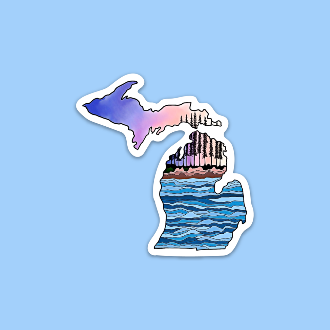 Kevin & Kaia - Wholesale Sticker - Michigan - Sticker1