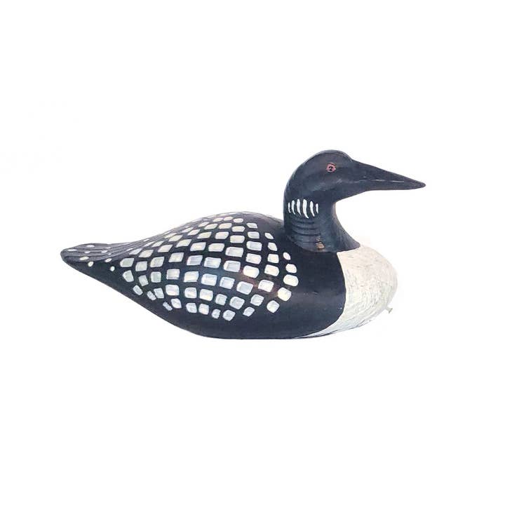 Medium Loon Decoy for wholesale by Three Points Design