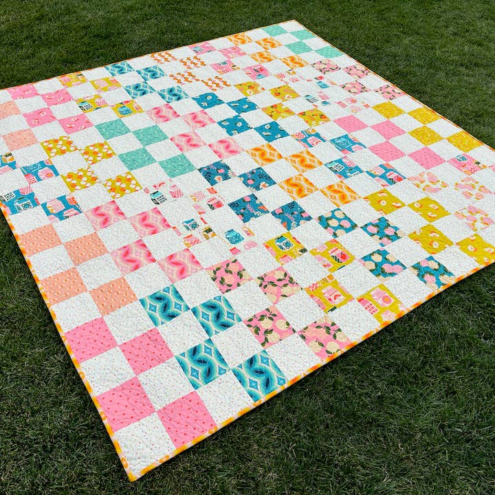 AllisonRamsing.com - Wholesale Craft Supplies - Layer Cake Squared Quilt Pattern - Printed2
