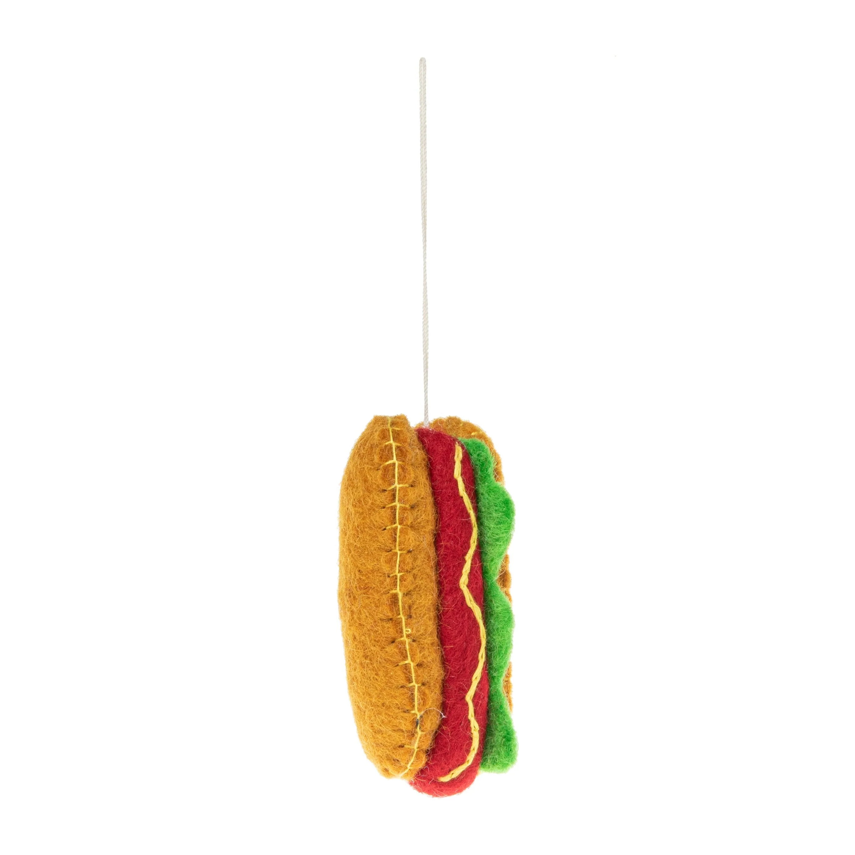 Global Goods Partners - Wholesale Ornament - Felt Hot Dog Ornament8