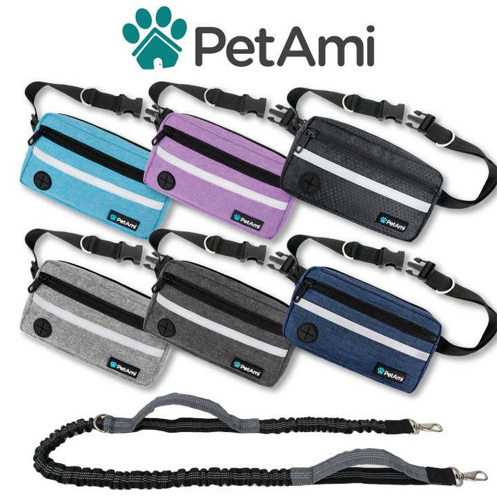 PetAmi - Wholesale Pet leash – Dog - Classic Hands Free Dog Leash Bag19