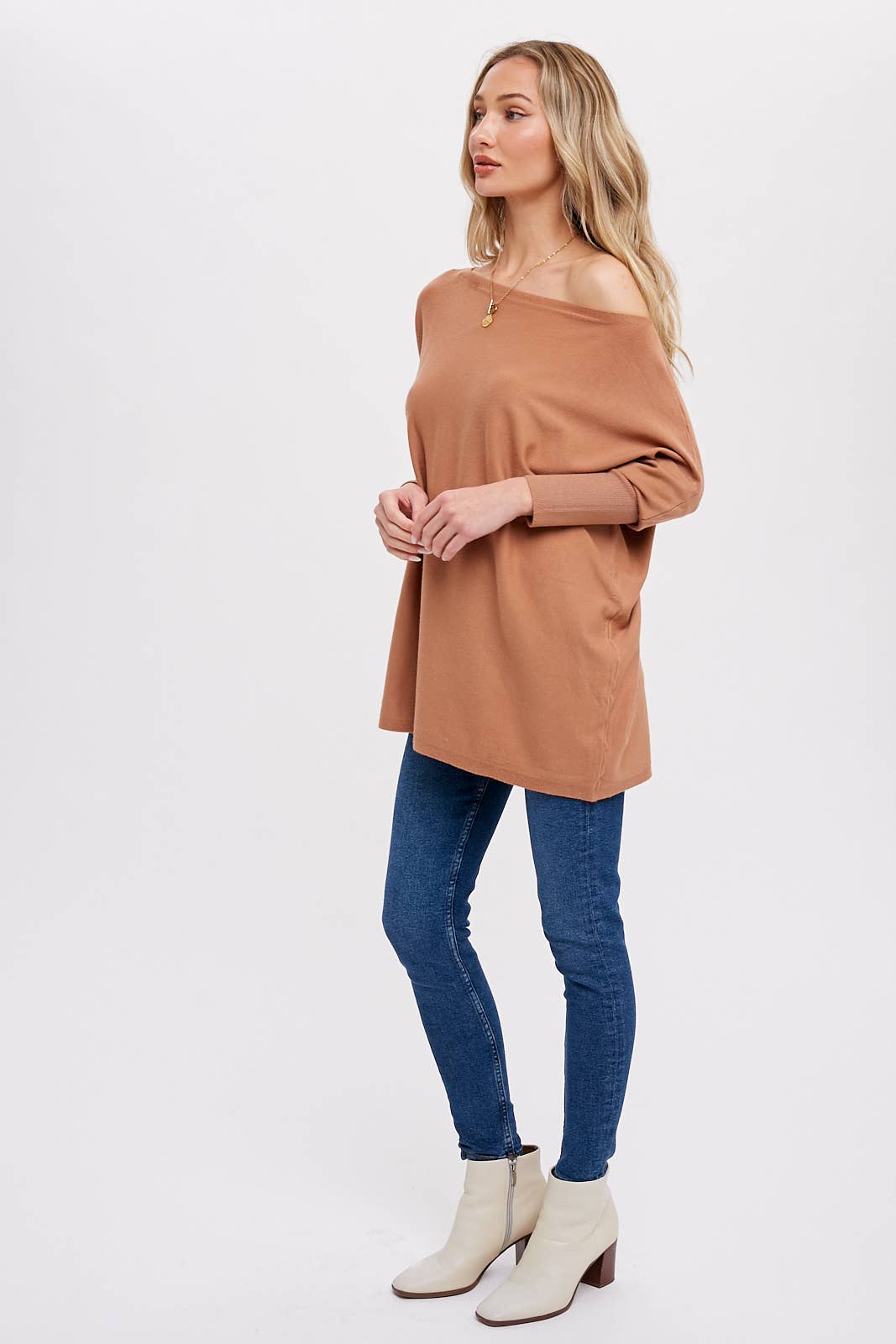 Bluivy - Wholesale Tunic - Women's - FLOWY BOATNECK DOLMAN TUNIC - ST. PATRICK'S DAY50