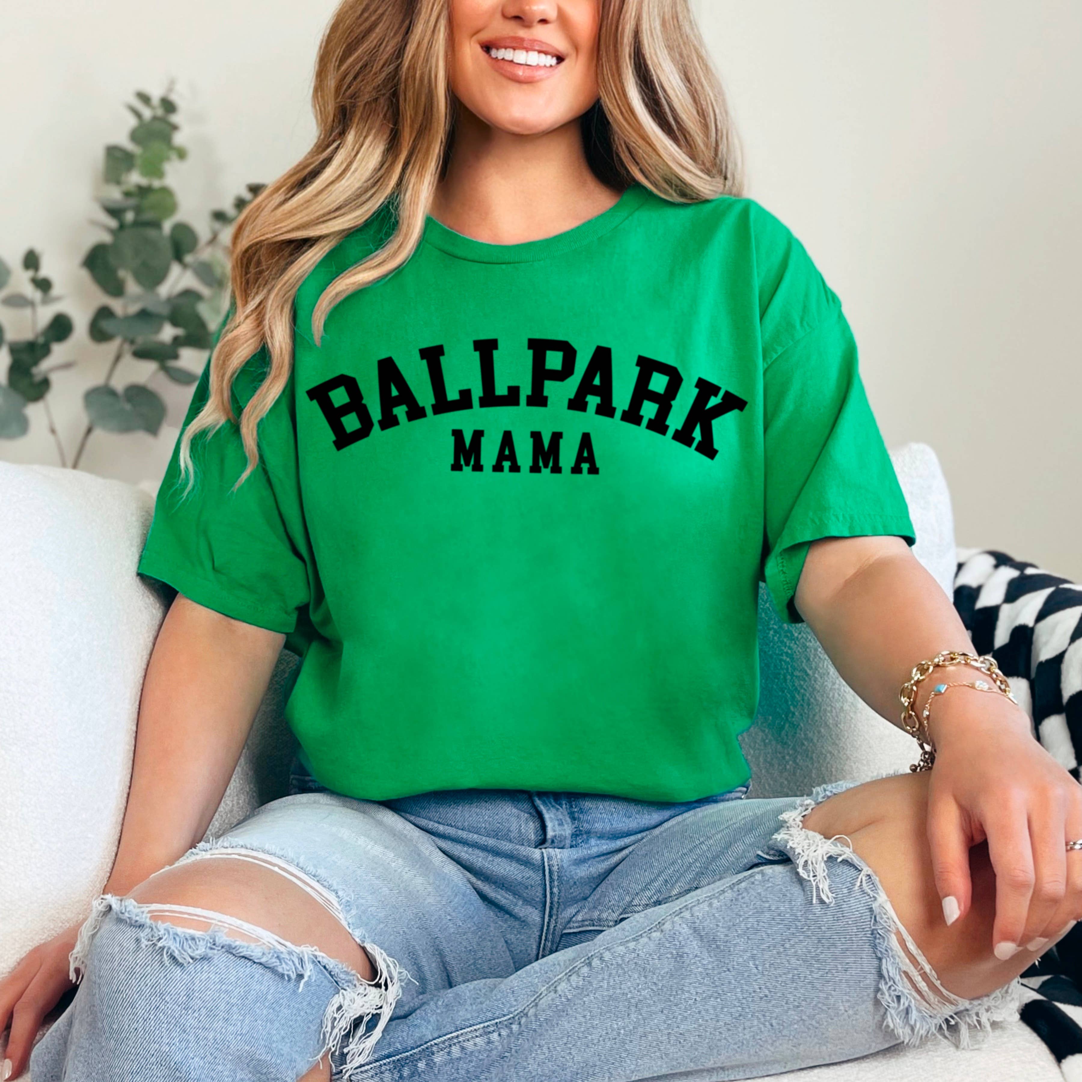 Shoppe SHC - Wholesale T-Shirt (Graphic) - Women's - Ballpark Mama Graphic Shirt | Gameday Shirt | Gildan  30