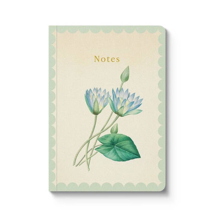 Kaleido A6 Soft Cover Notebook-Nymphaea-Caerulea for wholesale by Vevoke