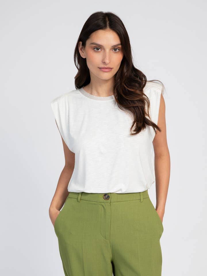 T-SHIRT TESSA cru por atacado de An'ge