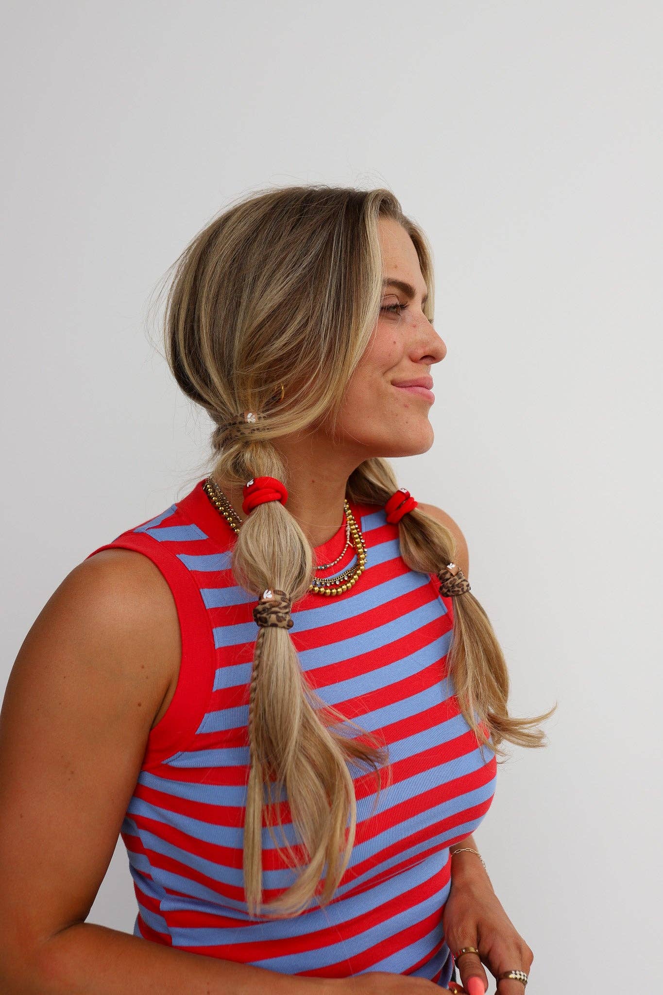 KAXI – wholesale Hårsnoddar – Dam – Skinny High Intensity "ties" Paket med 63