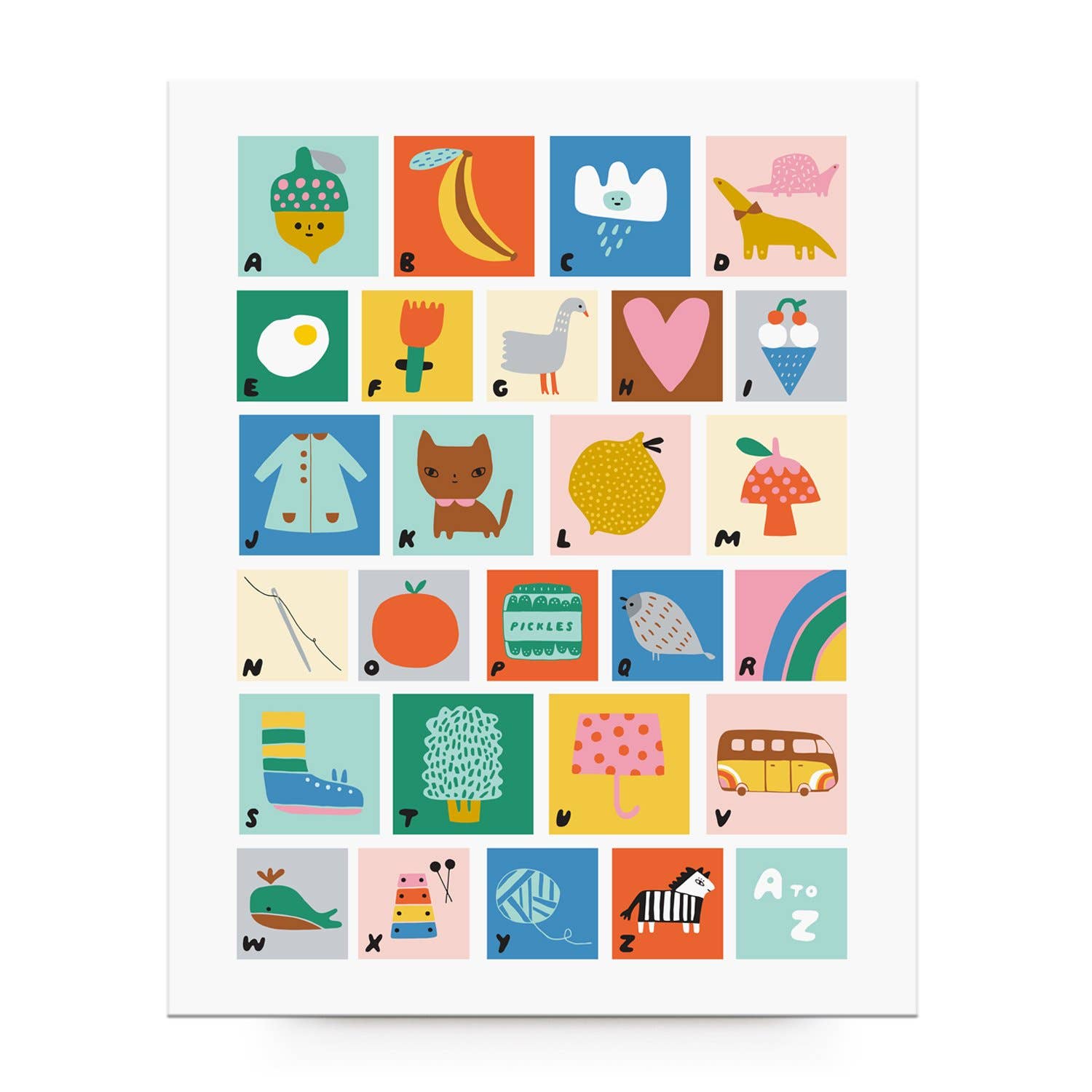 Suzy Ultman - Wholesale Art Print - Original A to Z Art Print1