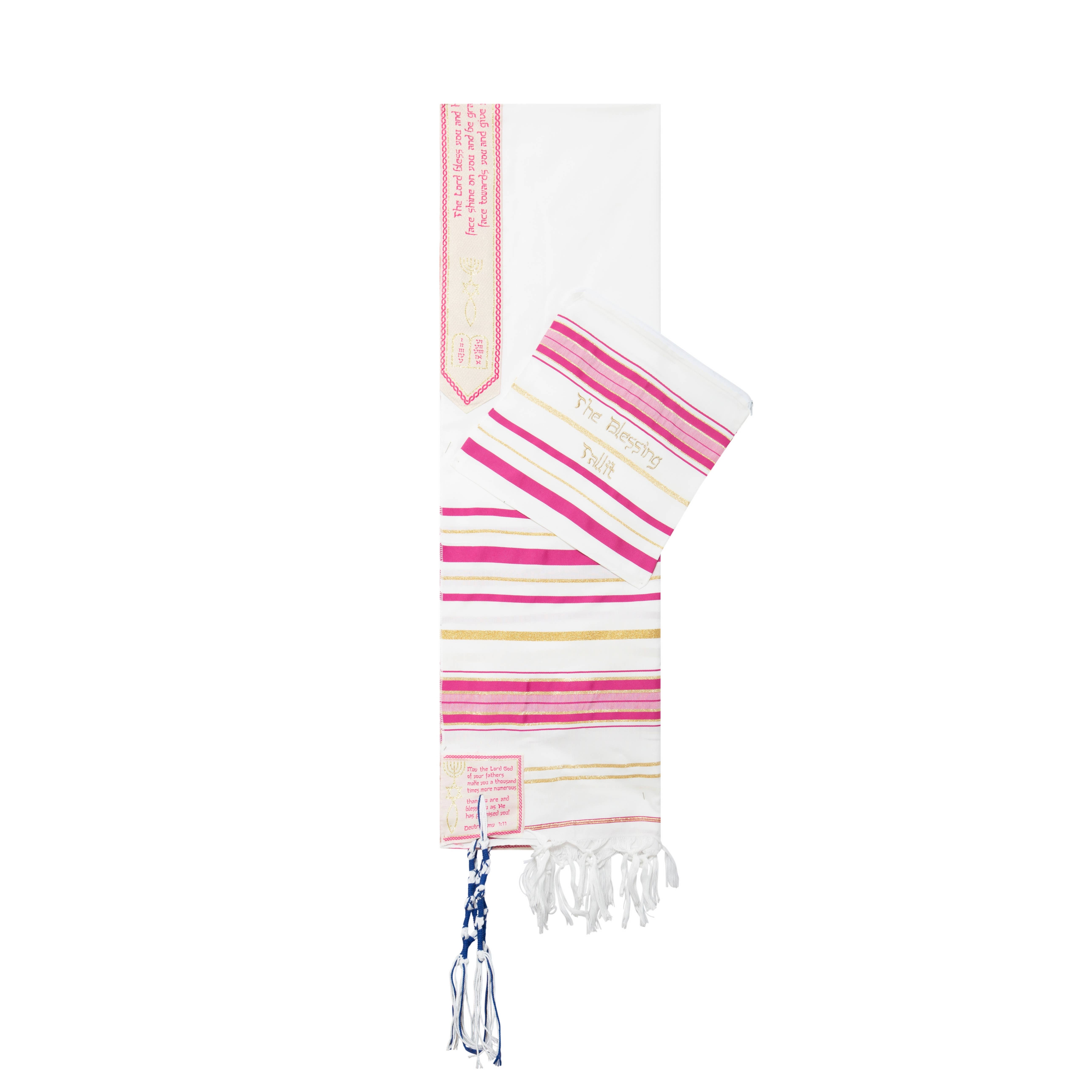 3 Arches USA - Wholesale Wrap - Women's - The Blessing Tallit-Prayer Shawl,Matching Bag & Brochure7