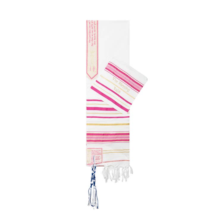 3 Arches USA - Wholesale Wrap - Women's - The Blessing Tallit-Prayer Shawl,Matching Bag & Brochure7