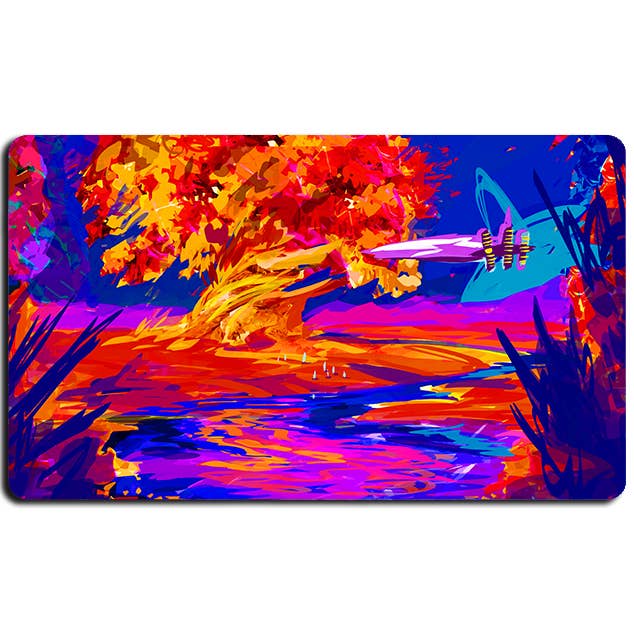 Tree of Divination - Playmat for wholesale by Allen Panakal Art