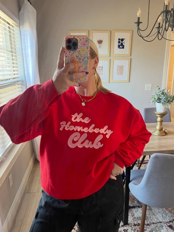 the homebody club sweatshirt* for wholesale by Banks & Co.