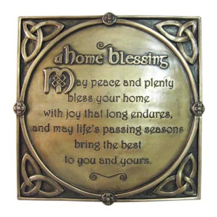 Dublin Gift Company - Wholesale Plaque - Irish Home Blessing Wall Plaque