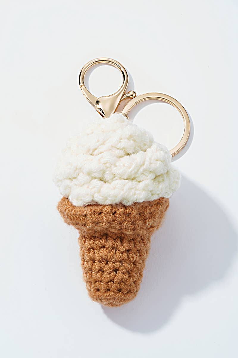 Camel Grigri de sac et porte-clé Glace en crochet PC005HZ en vente sur Faire0